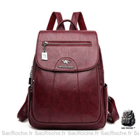 Sac à dos cuir vintage peau mouton Sac à dos cuir vintage peau mouton - Sac Roche ™